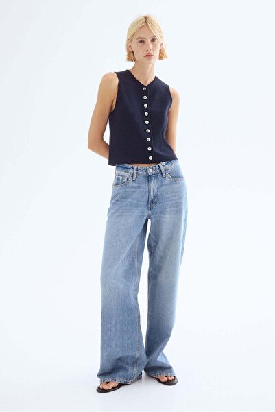 H&M سترة محبوكة بدقة