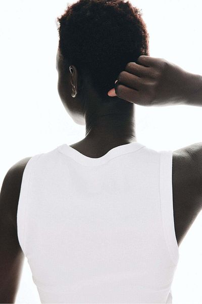 H&M سترة مضلعة