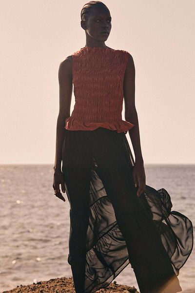 H&M Smocked top