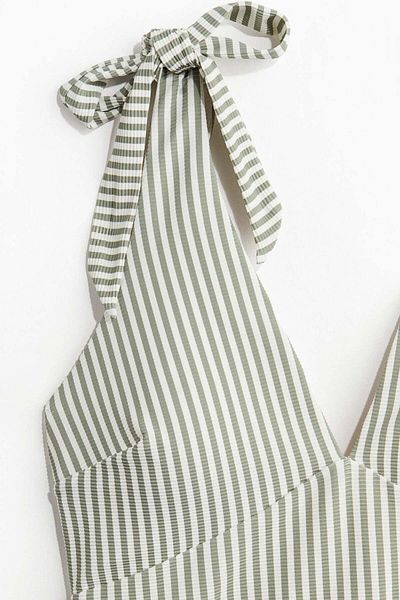 H&M Padded-cup High Leg swimsuit