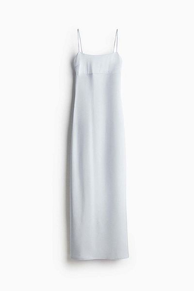 H&M Tie-detail maxi dress