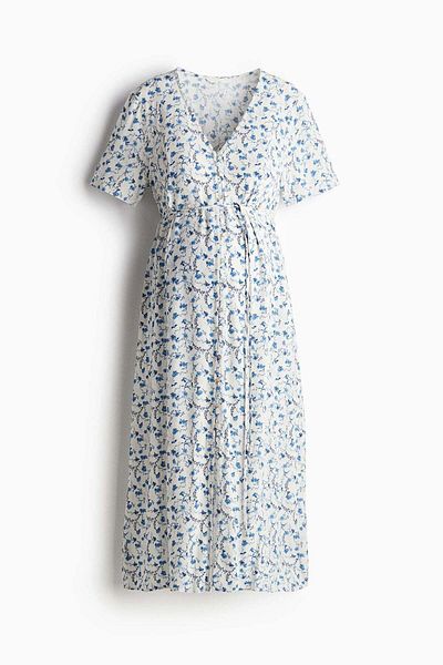 H&M MAMA Before & After Tie-belt dress
