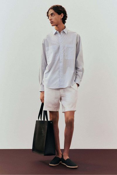 H&M Regular Fit Linen shorts