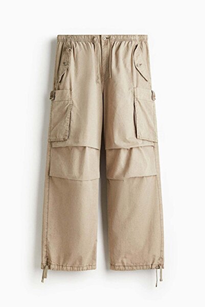 H&M Loose Fit Parachute Trousers