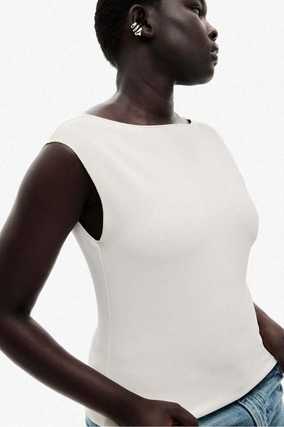 H&M Boat-neck Top
