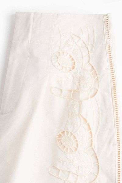 H&M Broderie Anglaise Trousers