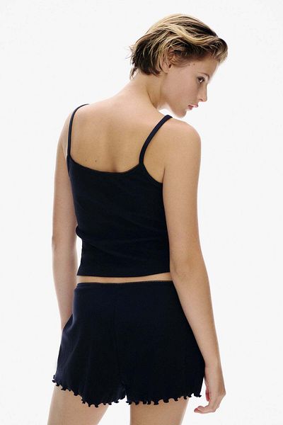 H&M 2-piece ribbed jersey set