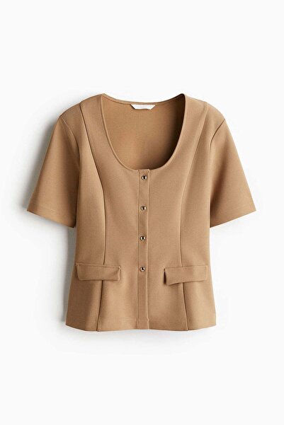 H&M Short-sleeved cardigan