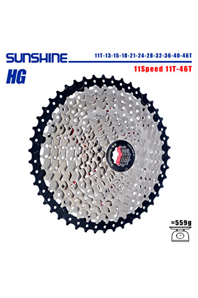 Choice كاسيت دراجة SUNSHINE 11 سرعة 11T-46T عجلة حرة 8/9/10/11/12 سرعات 32/36...