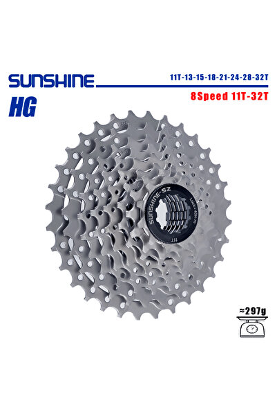Choice كاسيت دراجة SUNSHINE 8 سرعات 11T-32T عجلة حرة 8/9/10/11/12 سرعات 32/36...