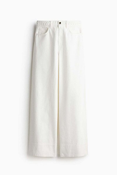 H&M Wide High Jeans