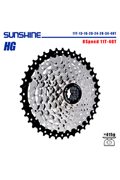 Choice كاسيت دراجة SUNSHINE 8 سرعات 11T-40T عجلة حرة 8/9/10/11/12 سرعات 32/36...