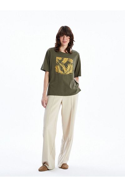 LC Waikiki Crew Neck Printed Women's T-Shirt
