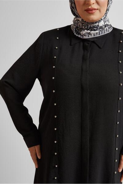 Alvina Beaded Detail Plus Size Pants Suit 20731