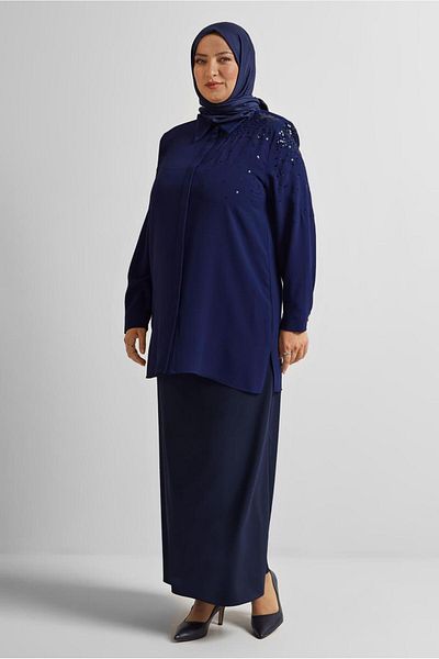 Alvina Pul Sequin Embroidered Tunic 20709