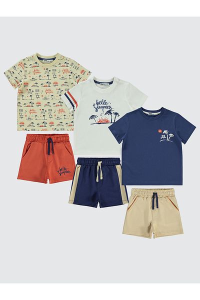 Civil Boys Boy's 3-Piece Suit Set 2-5 Years Old Red