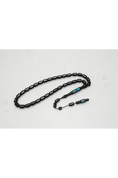 Skygo Oltu Stone Nakkaş Kilim Pattern Simple Rosary with Imam