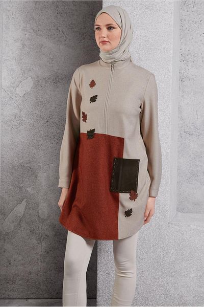 Alvina 45105 Μοντέλο Color Block Tunic