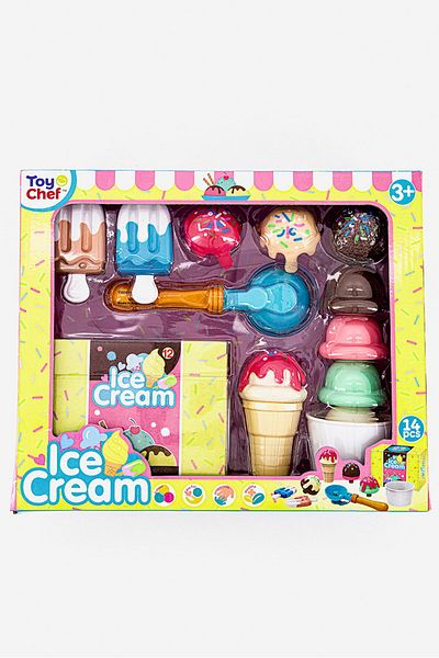 Toy Chef Ice Cream Scoop And Server Set