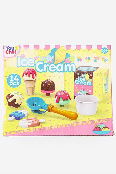 Toy Chef Ice Cream Scoop And Server Set