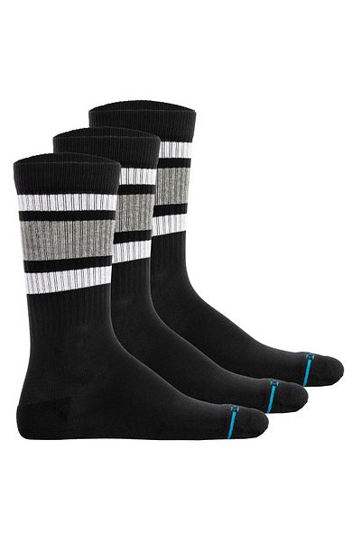 Stance Unisex Socken 3er Pack - Boyd ST, Logo, Streifen, Crew Socken