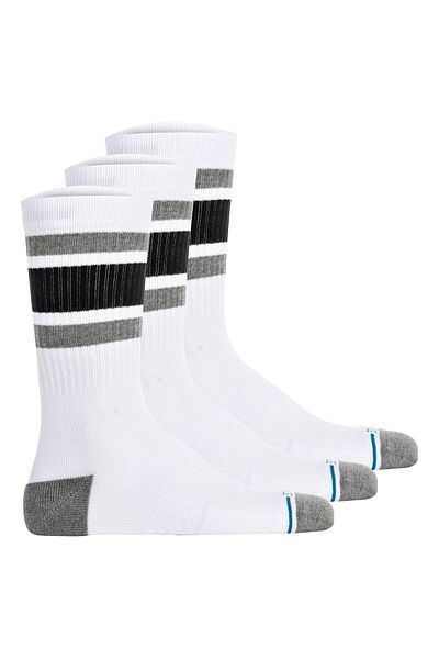 Stance Unisex Socken 3er Pack - Boyd ST, Logo, Streifen, Crew Socken