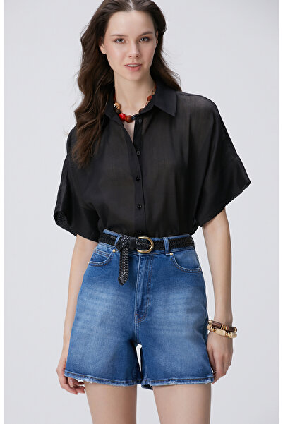 Network Siyah Gömlek