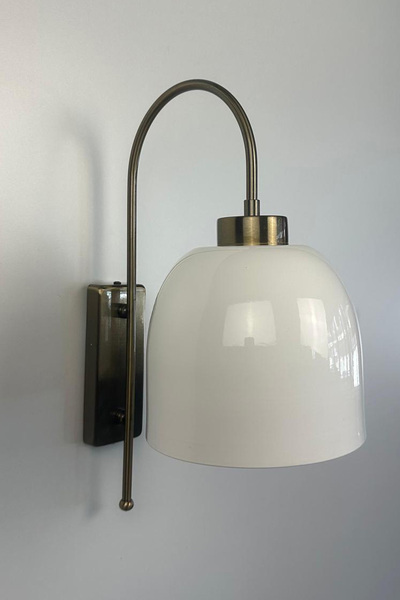 Bamyum Beyaz Tekli Aplik Salon Mutfak Koridor Cafe Butik Lamba Aydınlatma