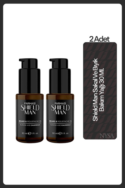 Farmasi Shield Man Sakal Ve Bıyık Bakım Yağı 30 Ml - 2 Adet