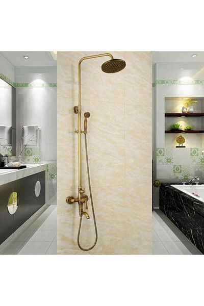 Smack Coloana Dus Bronz Antichizat 1730
