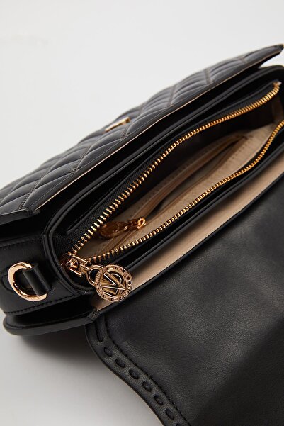 Levidor Geantă de umăr neagră cu cataramă