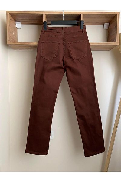 İstangül Butik Large Size Full Lycra Pipe Leg Jean