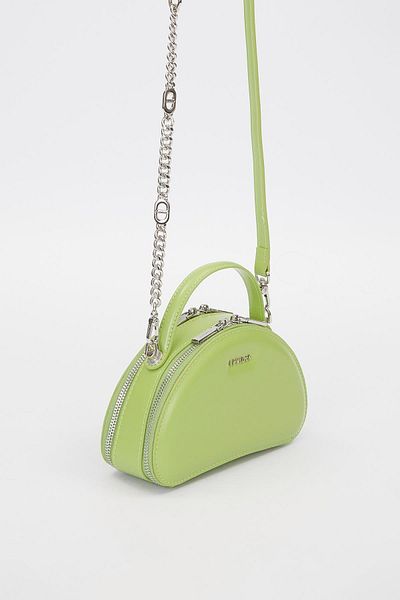 Levidor Geantă de umăr model Green Half Moon