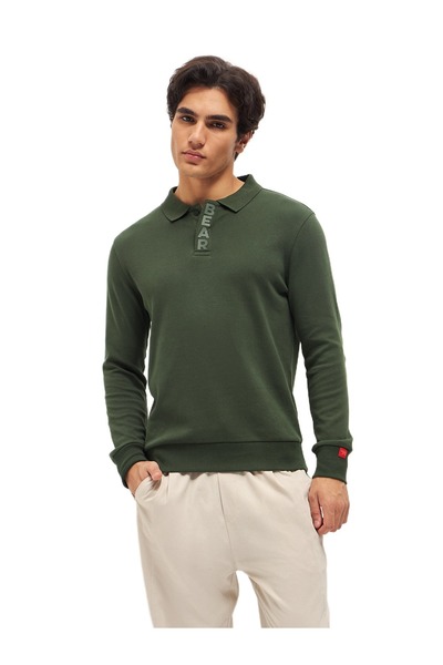 The Bear House تي شيرت بولو رجالي بقصّة عادية، ناعم وجيد التهوية، مثالي للارت...