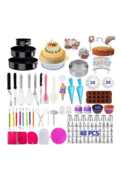 Arabest 467-Piece Baking Set, Multi-size Utensils, Food-grade Material for Va...