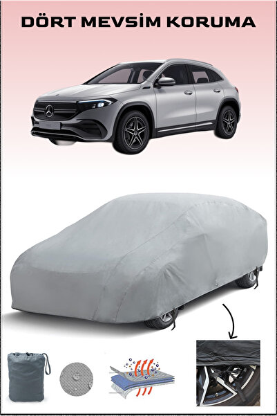Breen غطاء سيارة متوافق مع مرسيدس بنز EQA، مشمع تلقائي، خيمة سيارة، مقاوم للم...