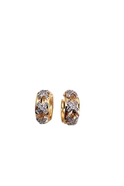DL Aksesuar Xoxo Round Earrings