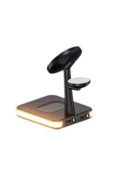 REDz Accessories Βάση ασύρματης φόρτισης 3 σε 1, φως, 4 λειτουργίες φόρτισης