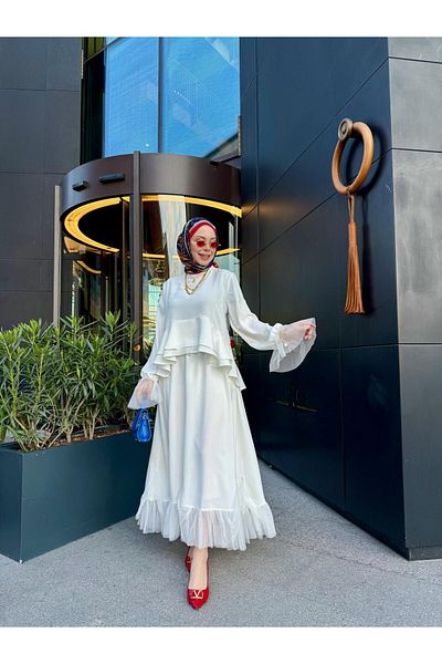 SERAH BUTİK مجموعة تصميم تول التفصيلية