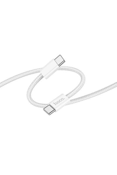 REDz Accessories Hoco X105 Cable, Type-c To Type-c, 1m, For Iphone 15/16 And Android, 60w, White