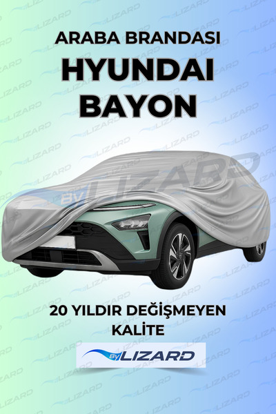 ByLizard Hyundai Bayon Waterproof Car Tarpaulin Auto Tarpaulin Car Cover Vehicle Tent