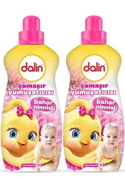 Dalin Çamaşır Yumuşatıcı 1500ML Bahar Ninnisi (2 Li Set) (Bebeklere Özel)