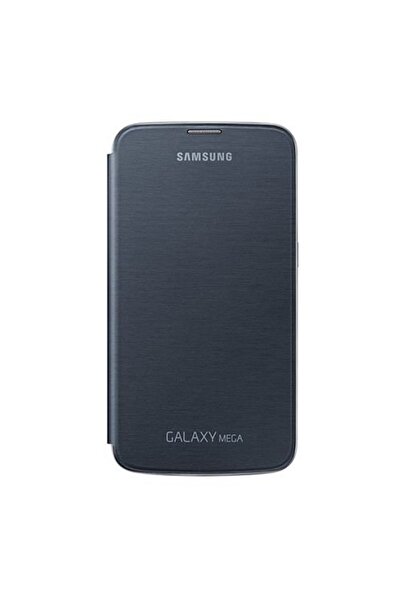 Samsung Galaxy Mega I9200 Ile Uyumlu Flip Cover Kılıf Siyah Ef-fı920bbegww