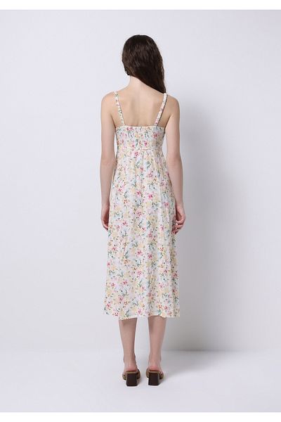 Colin's Slim Fit Women's Ecru Dress