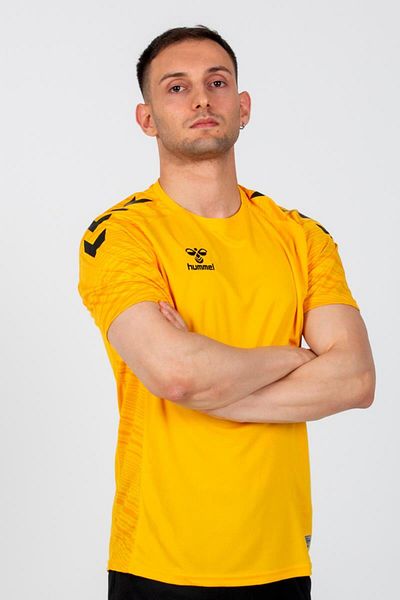 hummel Μπλουζάκι γυμναστικής γραμμής κίτρινο