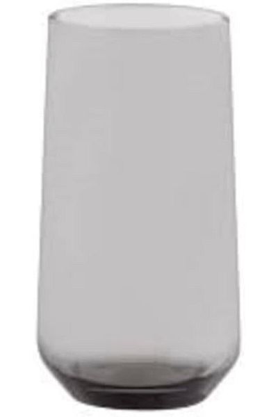 Pasabache PAŞABAHÇE 1112849 Allegra Long Drink Tumbler 3-Pieces Set, 470 ml Capacity, Grey