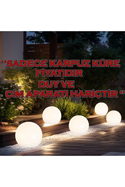 Şanlı Karpuz Lamba - 20 Cm Plastik Pvc Glop - Karpuz Glop, 20 Cm Çapında Pvc ...
