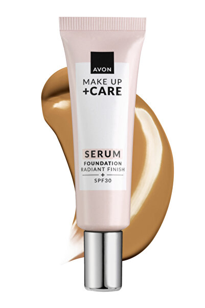 AVON Make Up Care Serum Fondöten 30 Ml. 345n Soft Honey