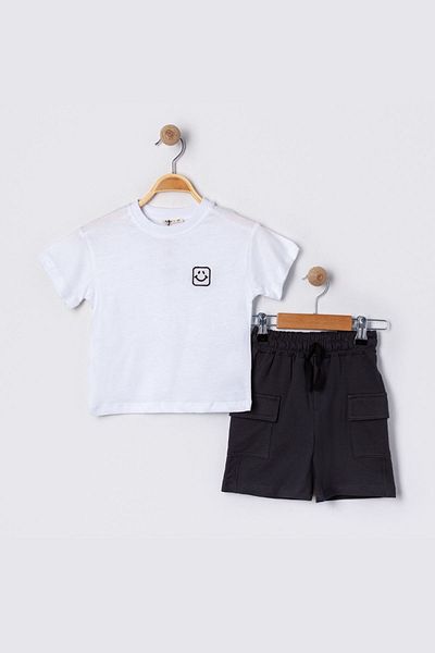 HAUSEkids 2-5 Years Smile Cotto Boy Suit-Ecru