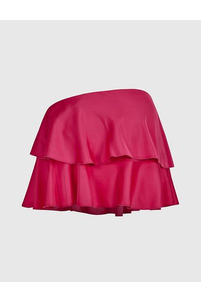 İLVİ Rasia Fuchsia Women's Skirt